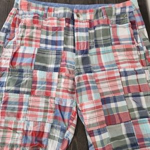 L.L. Bean Madras Plaid Shorts